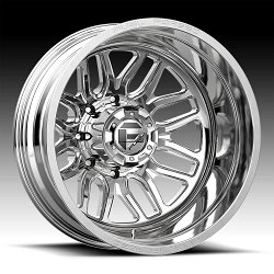 Fuel FF66D 8-Lug Polished Forged Dually Custom Truck Wheels 3